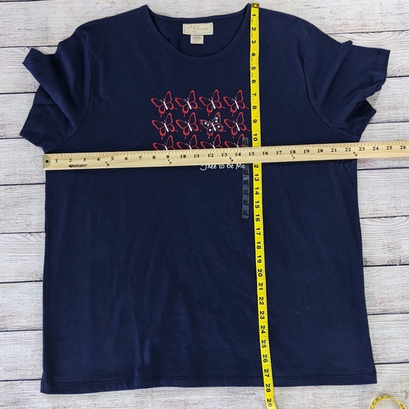 NWT VTG 90's MCCC Star Spangled T- Shirt Sz XL - Picture 8 of 11